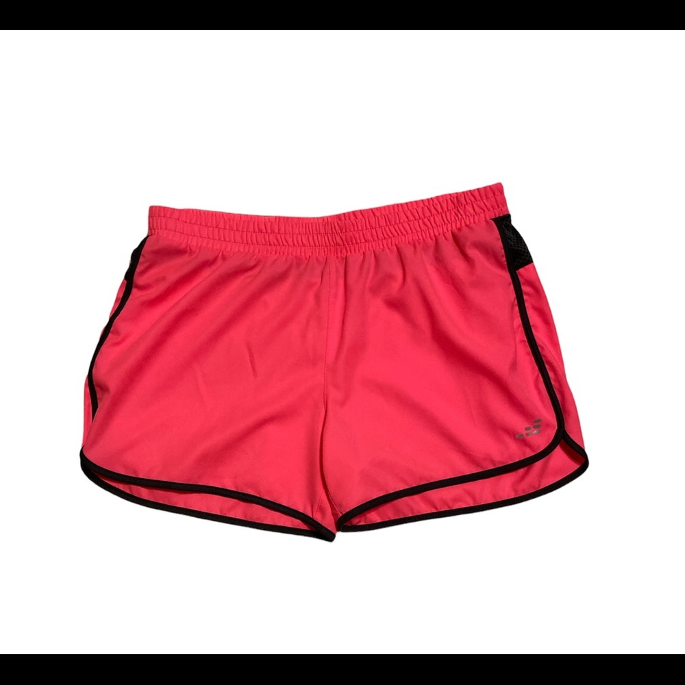 - - - - - BCG shorts fuchsia pink edged with black size XL